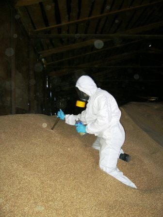Фумигация зерна и зернохранилищ